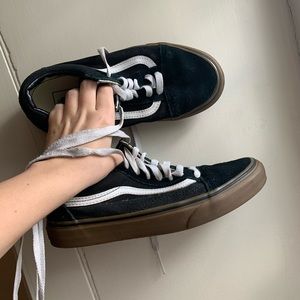 Black and white classic vans